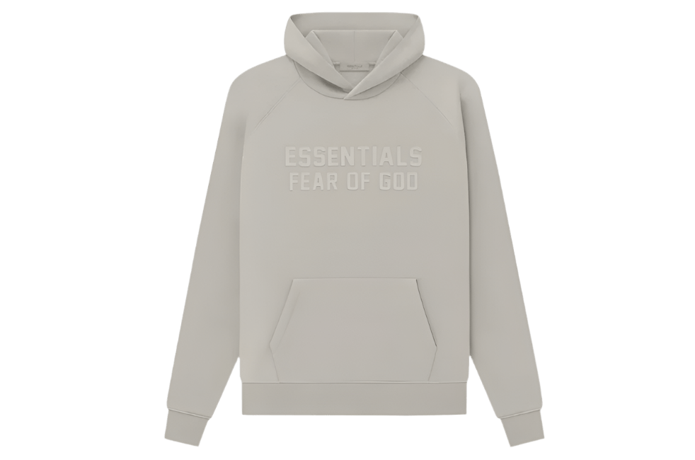 Essentials Smoke Hoodie Front SneakerMood