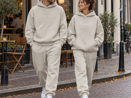 Essentials Smoke Winter Set Lifestyle SneakerMood