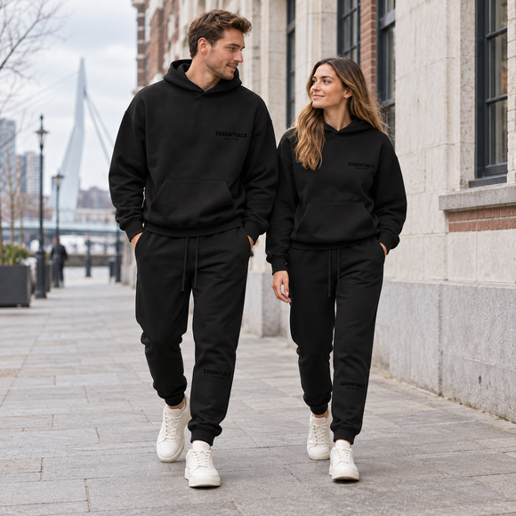 Essentials Stretch Limo Winter Set Streetwear Couple SneakerMood