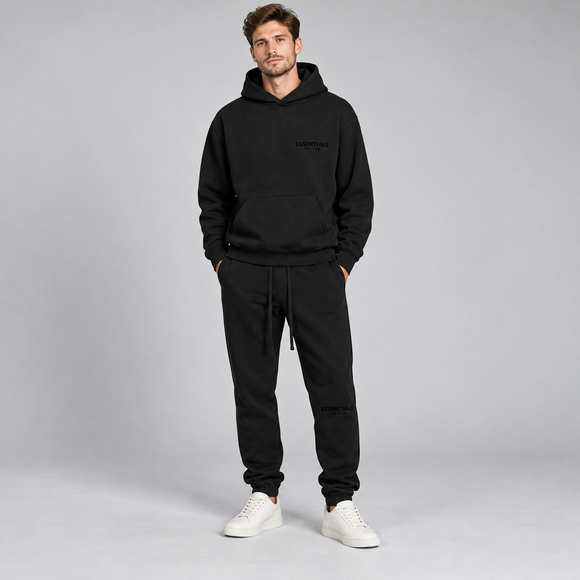 Essentials Stretch Limo Winter Set Studio Model SneakerMood