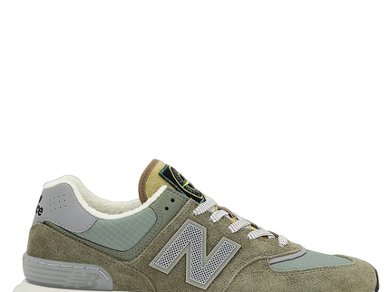 New Balance 574 Legacy x Stone Island Steel Blue