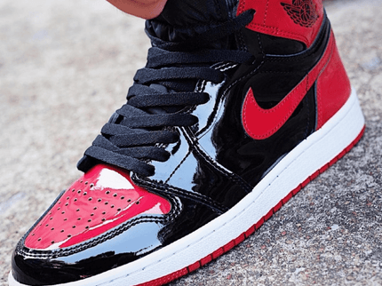 Air Jordan 1 Retro High Patent Bred