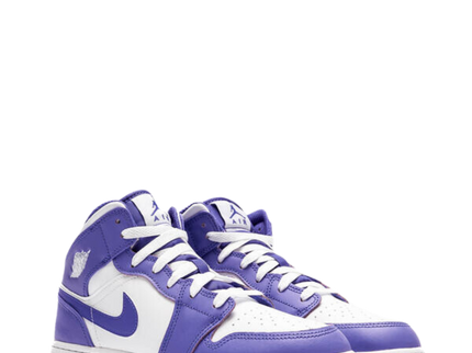 Nike Air Jordan 1 Mid GS 'Purple Venom'