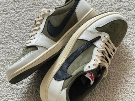 Nike Travis Scott x Air Jordan 1 Low OG 'Olive' 2024