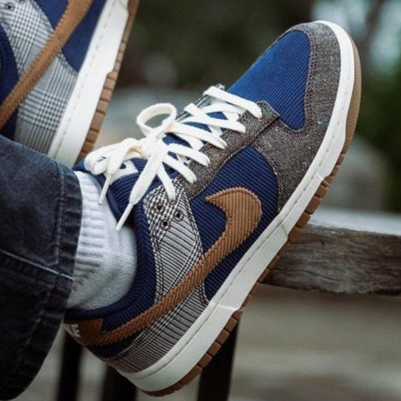 Nike Nike Dunk Low 'Midnight Navy Ale Brown' - SneakerMood 