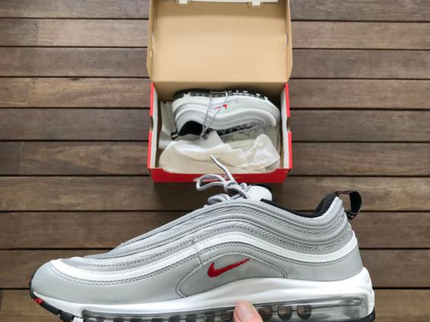 Air max silver on sale