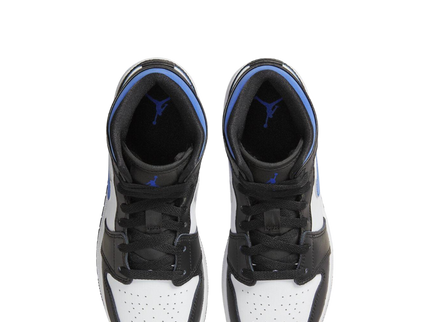 Jordan 1 Mid 'White Black Royal' GS