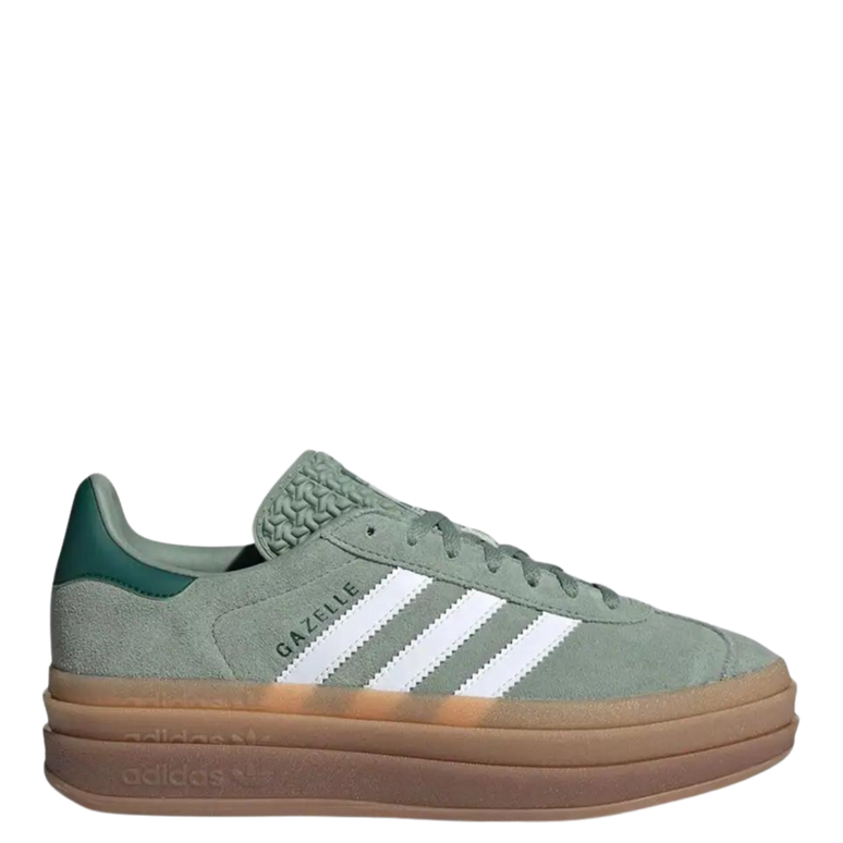 Adidas Adidas Gazelle Bold Silver Green - SneakerMood 