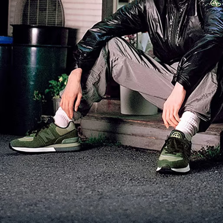 New Balance Stone Island x New Balance 574 Legacy 'Dark Green'