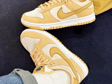 Nike Dunk Low Celestial Gold Suede