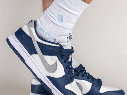 Nike Dunk Low Summit White Midnight Navy