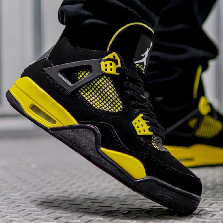Nike Air Jordan 4 Retro Thunder "Tour Yellow"