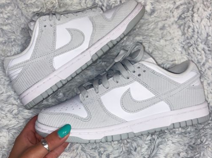 Nike Dunk Low Grey Corduroy