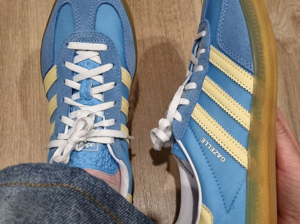 Adidas adidas Originals Gazelle Indoor W Semi Blue - SneakerMood 