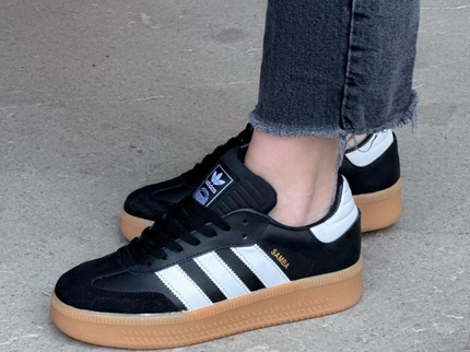 Adidas Adidas Samba XLG Black Gum - SneakerMood 