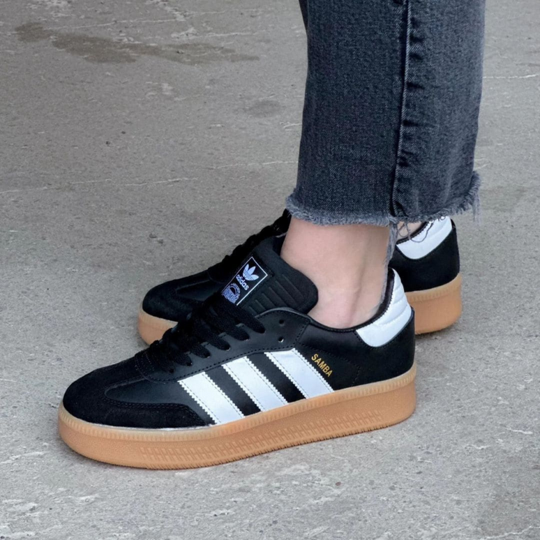 Adidas Adidas Samba XLG Black Gum - SneakerMood 