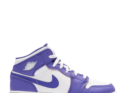 Nike Air Jordan 1 Mid GS 'Purple Venom'