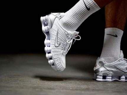 Nike Shox TL 'Metallic White'