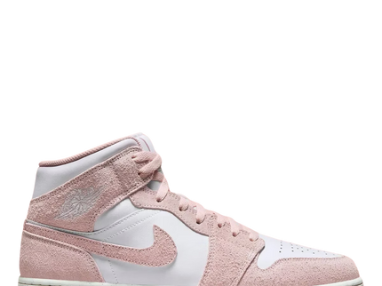 Air Jordan 1 Mid SE GS "Pink Suede"