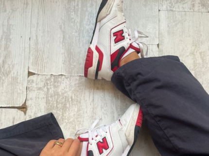 New Balance 550 White Red