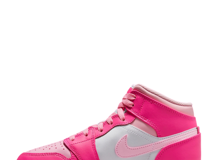 Nike Air Jordan 1 Mid GS 'Fierce Pink' Barbie