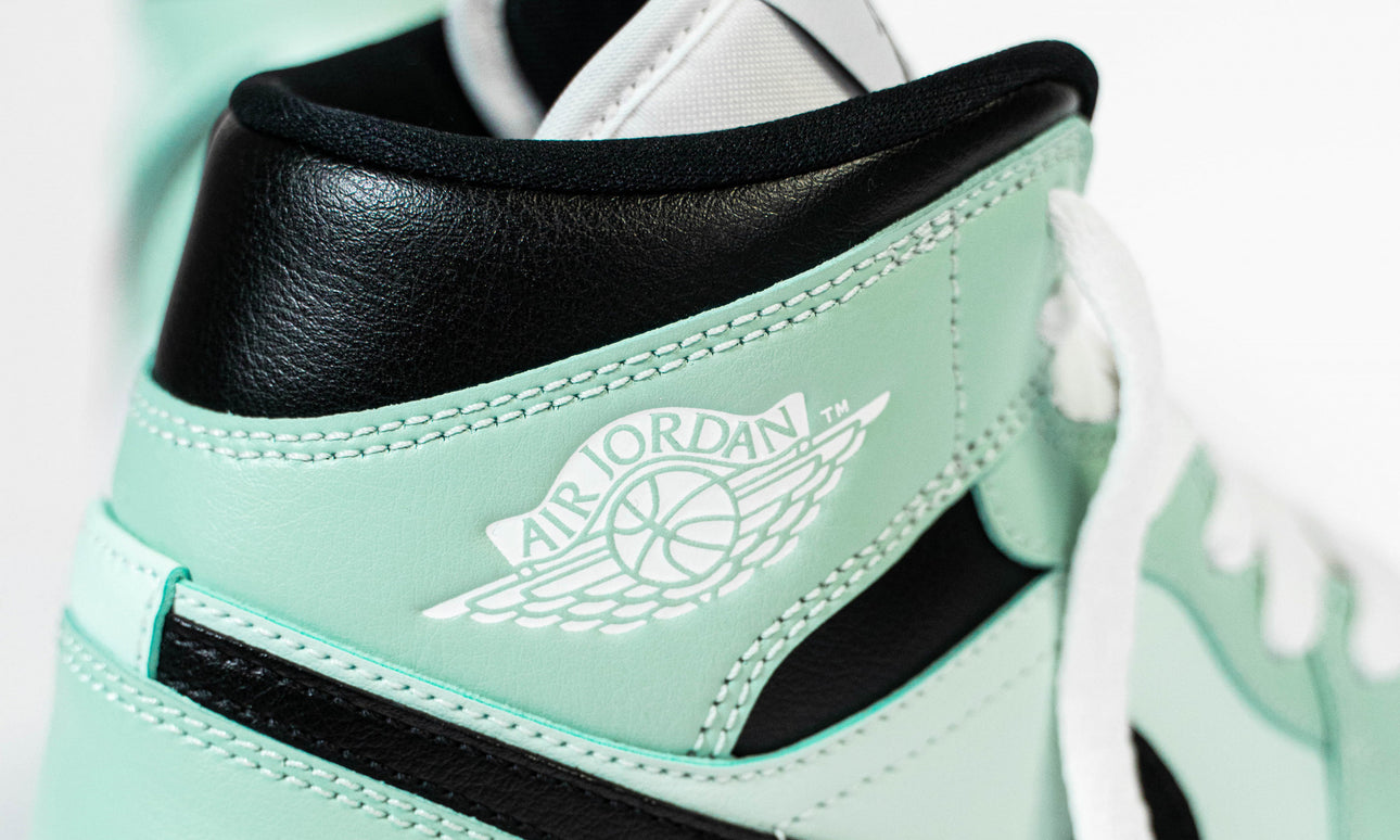 Nike Air Jordan 1 Mid Blue Tint Aqua (W)