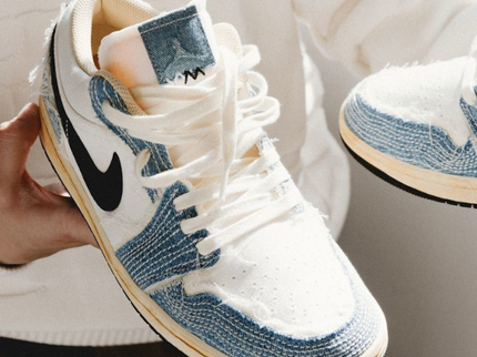 Nike Air Jordan 1 Low 'Sashiko Denim'