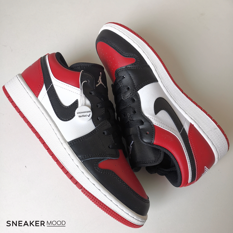 Nike Jordan 1 Low Bred Toe (GS)