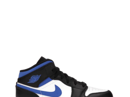 Nike Jordan 1 Mid 'White Black Royal' GS