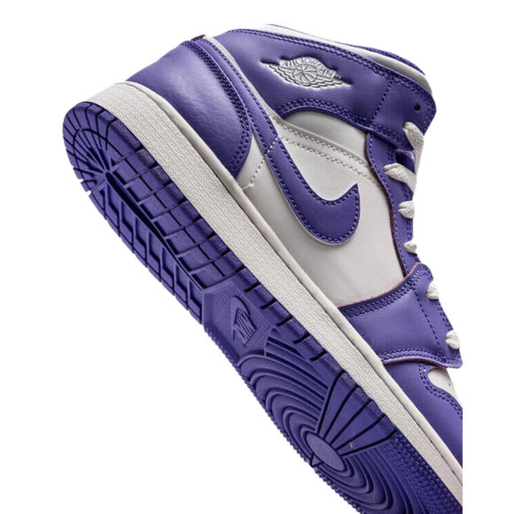 Air Jordan 1 Mid GS 'Purple Venom'