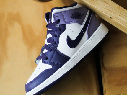 Air Jordan 1 Mid GS 'Sky J Purple'