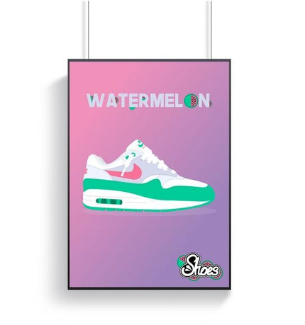 Shoesminded Nike Air Max 1 Watermelon Poster