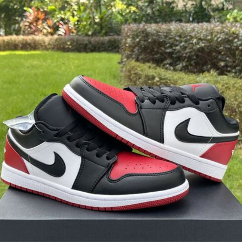 Nike Jordan 1 Low Bred Toe (GS)