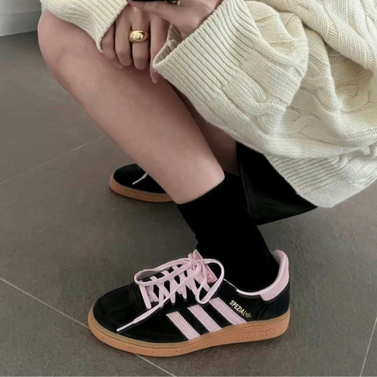 Adidas Adidas Handball Spezial Core Black Pink - SneakerMood 