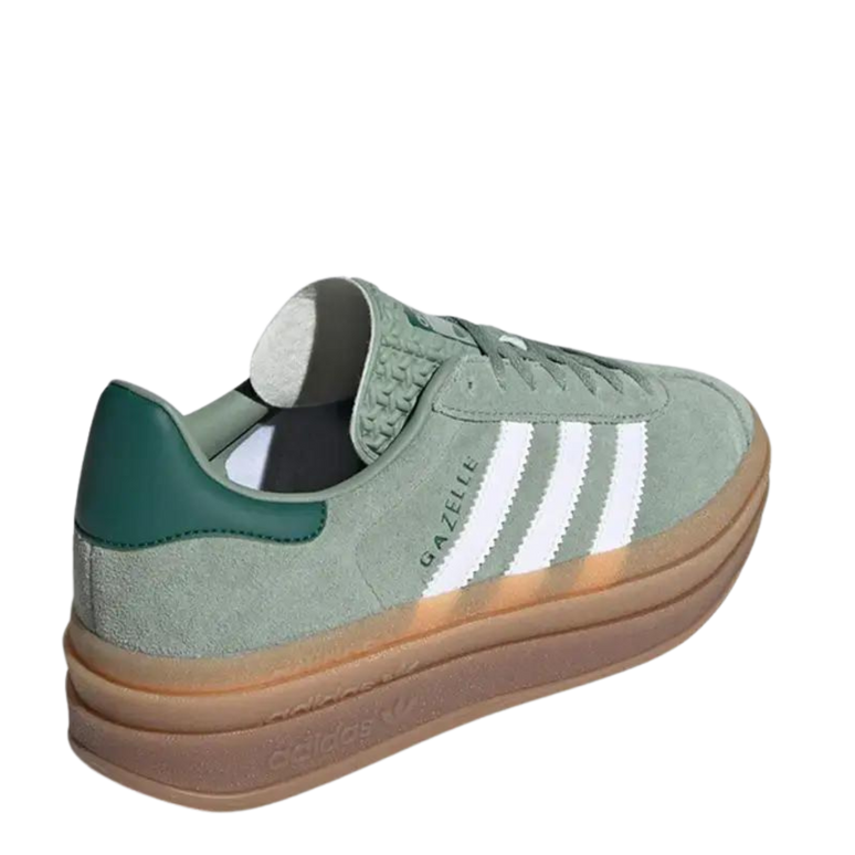 Adidas Adidas Gazelle Bold Silver Green - SneakerMood 