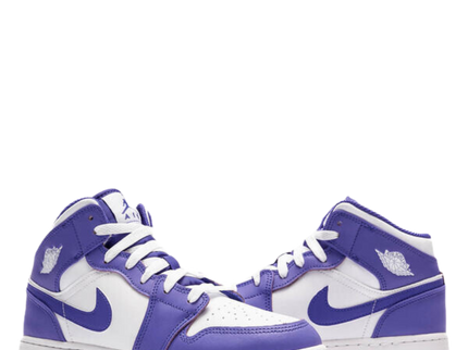 Nike Air Jordan 1 Mid GS 'Purple Venom'