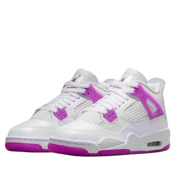 Nike Air Jordan 4 Retro GS 'Hyper Violet' - SneakerMood 