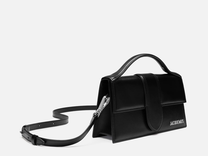 Jacquemus Le Grand Bambino Black Silver Bag – SM-JAC-GB-BLACK-SILVER – SneakerMood – 04