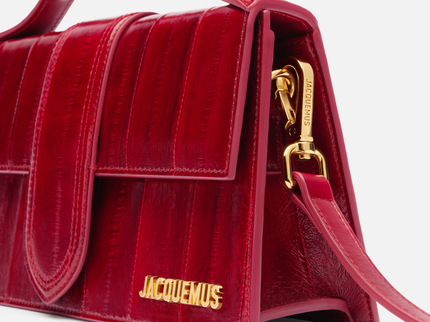 Jacquemus Le Grand Bambino Dark Red Bag – SM-JAC-GB-DARK-RED – SneakerMood – 03