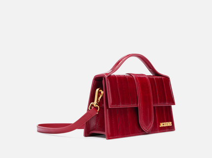 Jacquemus Le Grand Bambino Dark Red Bag – SM-JAC-GB-DARK-RED – SneakerMood – 04