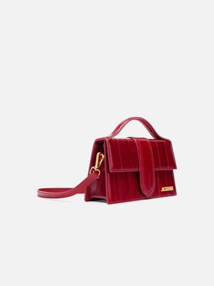 Jacquemus Le Grand Bambino Dark Red Bag – SM-JAC-GB-DARK-RED – SneakerMood – 04