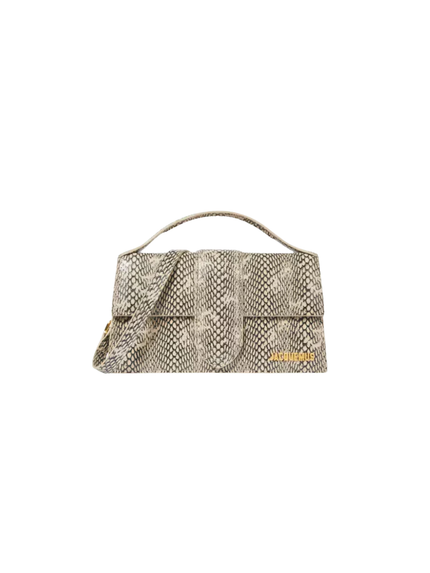 Jacquemus Le Grand Bambino Pitone Chiaro – SM-JAC-GB-PITONE-CHIARO – SneakerMood – 01