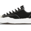 Maison Mihara Yasuhiro Hank OG Sole Canvas Low Black A05FW702 SneakerMood termékfotó oldalnézetből