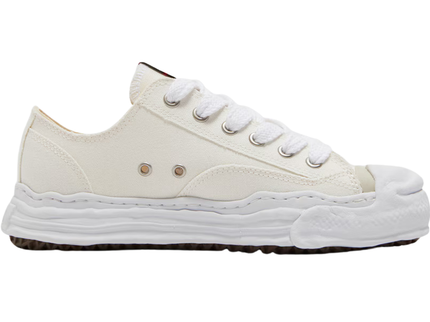 Maison Mihara Yasuhiro Hank OG Sole Canvas Low White A05FW702 SneakerMood productfoto 2