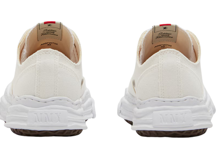 Maison Mihara Yasuhiro Hank OG Sole Canvas Low White A05FW702 SneakerMood productfoto 4