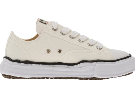 Maison Mihara Yasuhiro Peterson OG Sole Canvas Low White A01FW702 SneakerMood productfoto 2