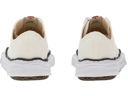 Maison Mihara Yasuhiro Peterson OG Sole Canvas Low White A01FW702 SneakerMood productfoto 4