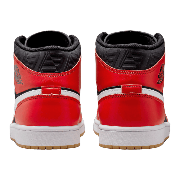 Nike Air Jordan 1 Mid SE Christmas DQ8417-006 back view SneakerMood