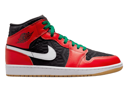 Nike Air Jordan 1 Mid SE Christmas DQ8417-006 side view SneakerMood