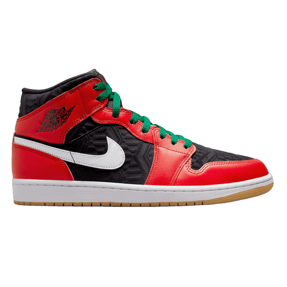 Nike Air Jordan 1 Mid SE Christmas DQ8417-006 side view SneakerMood